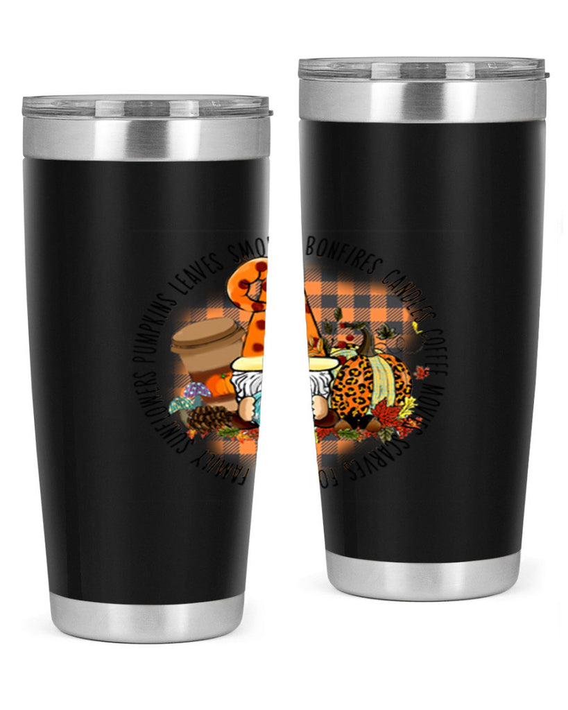 FallVibesGnome 165#- fall- Tumbler