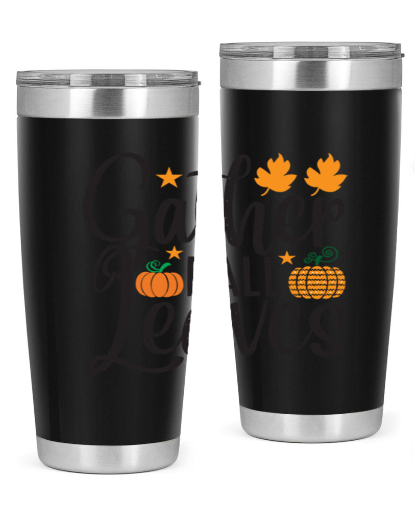 Gatherfallleaves 189#- fall- Tumbler