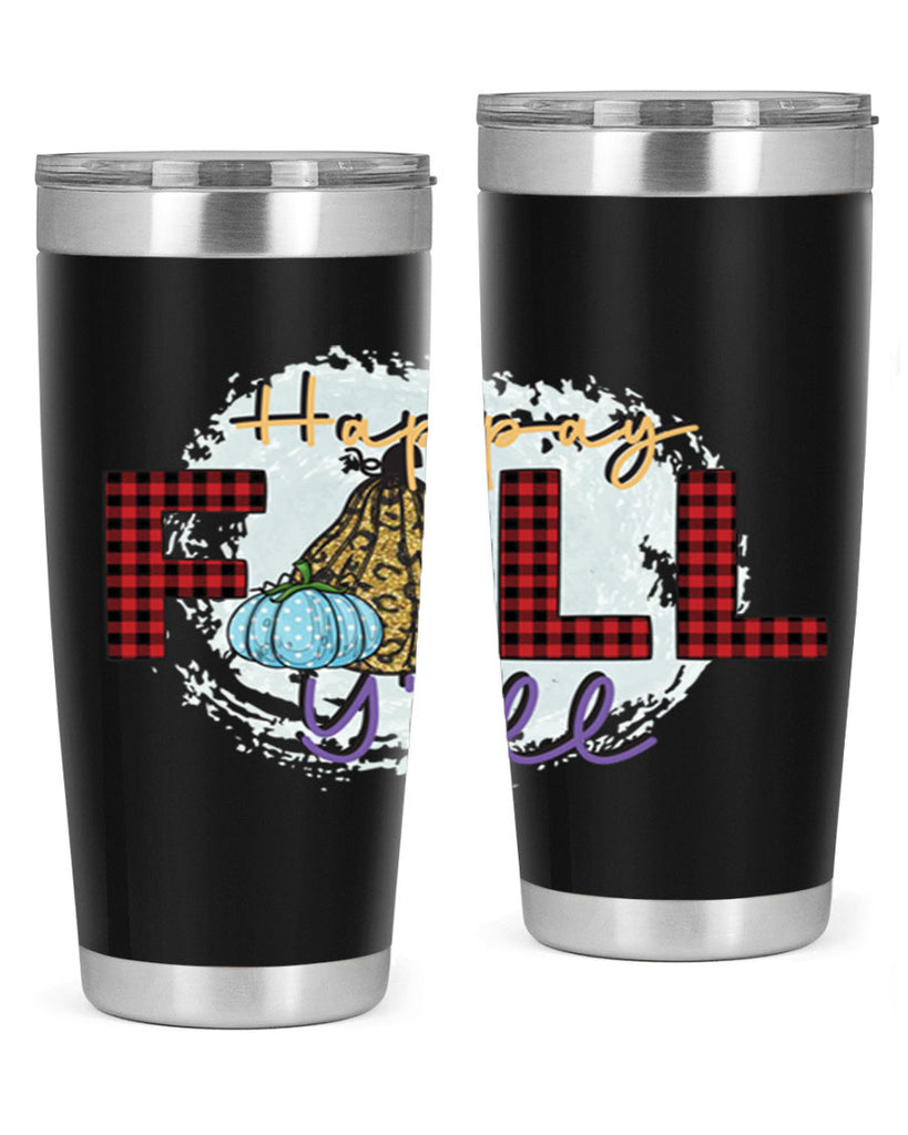 Happay Fall Y all 217#- fall- Tumbler