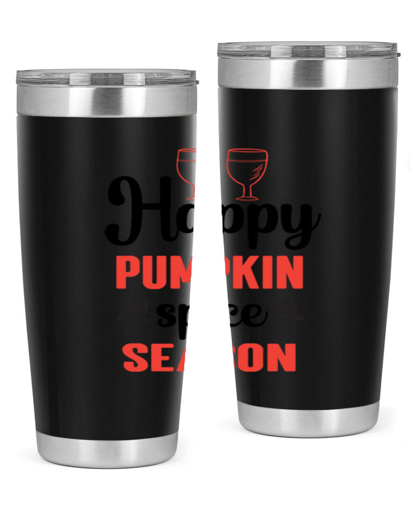 Happy pumpkin spice season 244#- fall- Tumbler