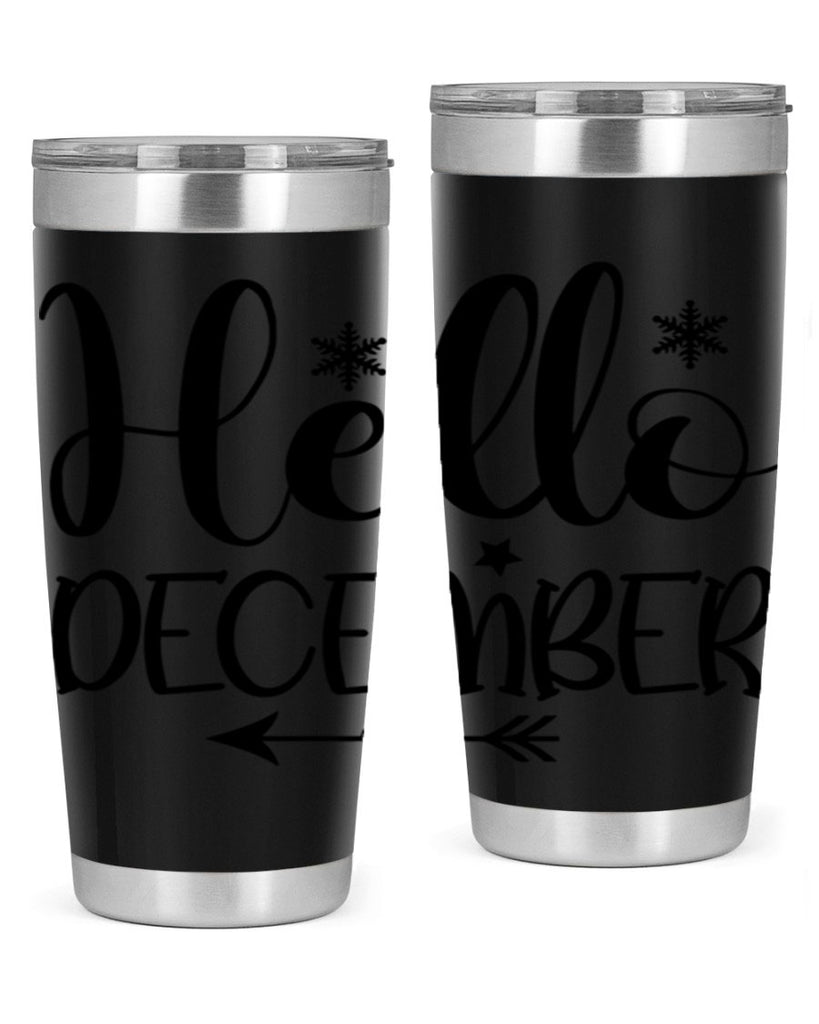 Hello December161#- winter- Tumbler