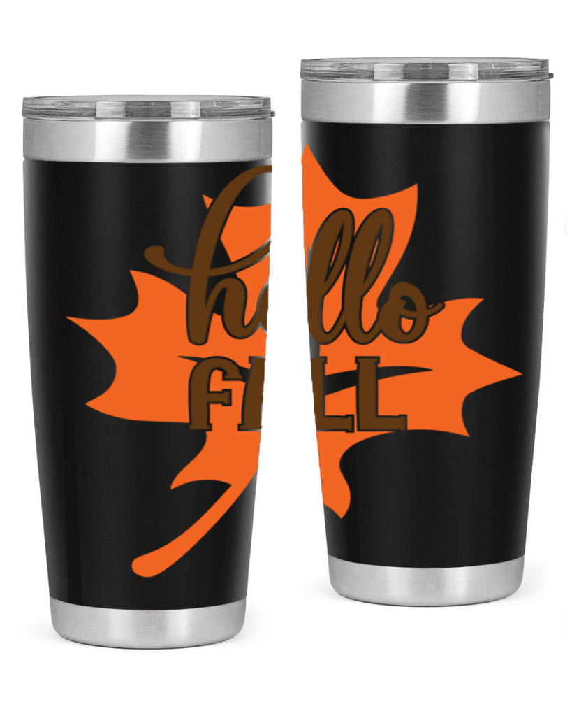 Hello Fall 273#- fall- Tumbler