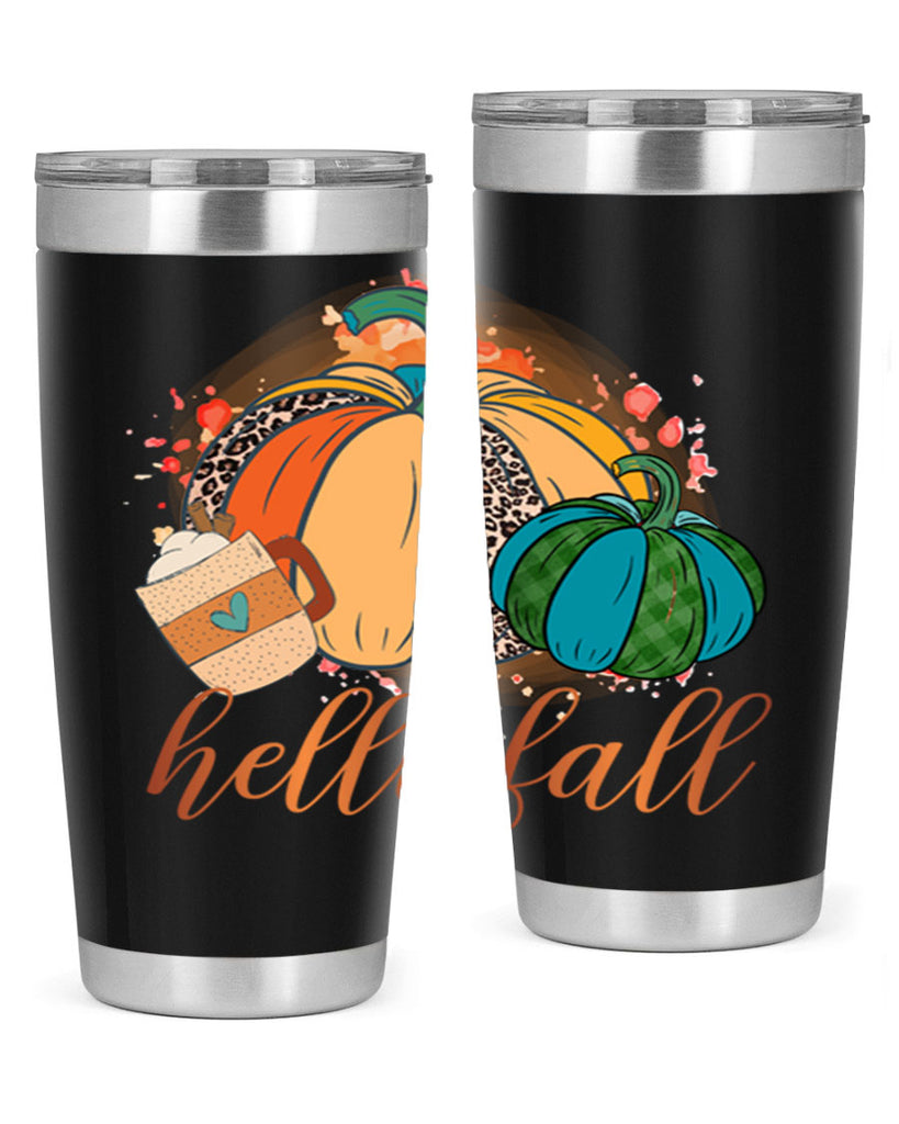 Hello Fall 282#- fall- Tumbler