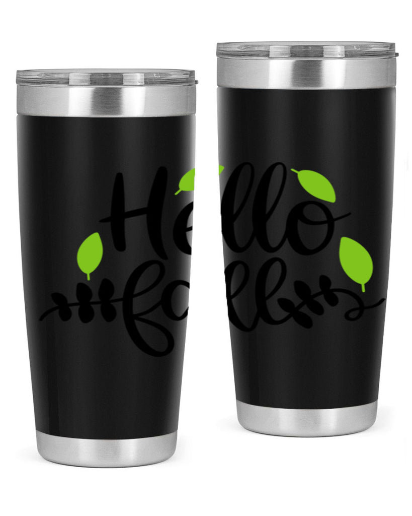 Hello Fall 283#- fall- Tumbler