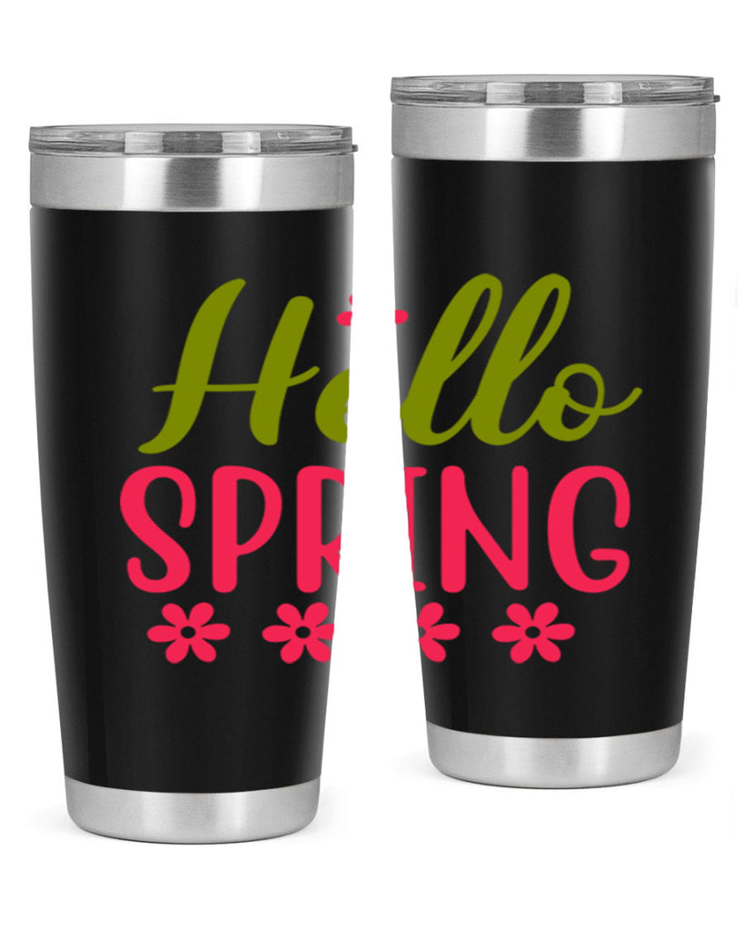 Hello Spring 213#- spring- Tumbler