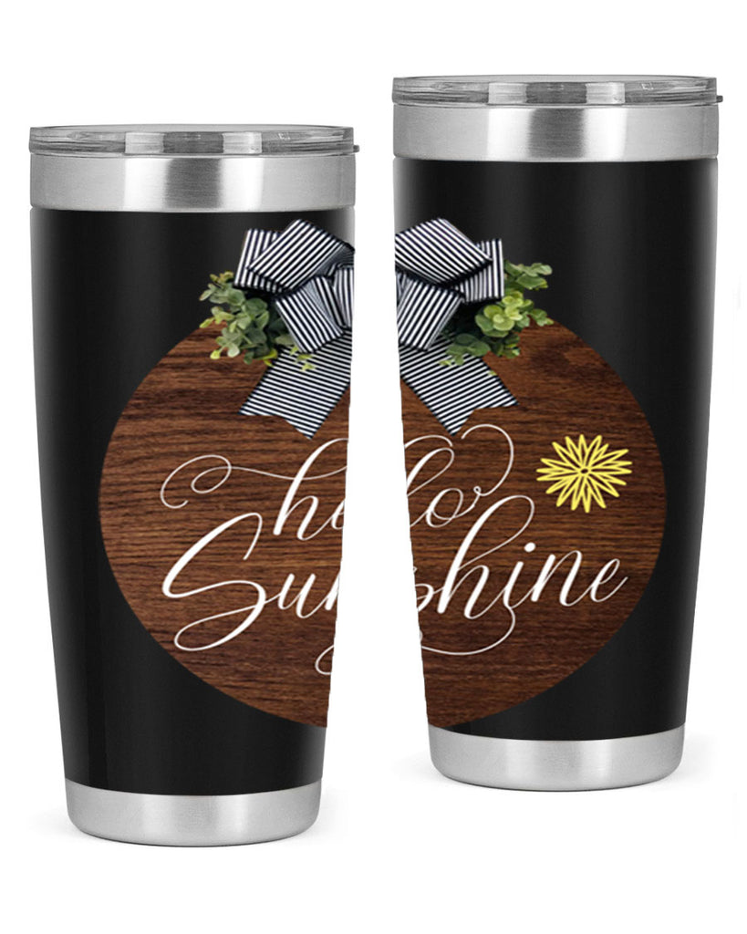 Hello Spring Lettering Mockup200#- spring- Tumbler