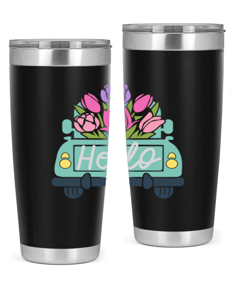 Hello Truck218#- spring- Tumbler