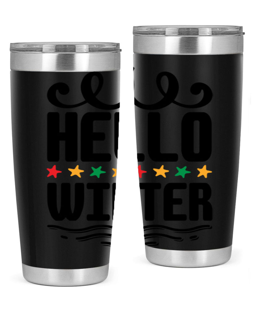Hello Winter 185#- winter- Tumbler