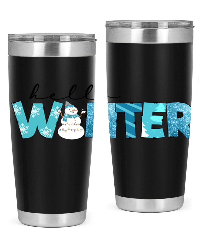 Hello Winter 188#- winter- Tumbler