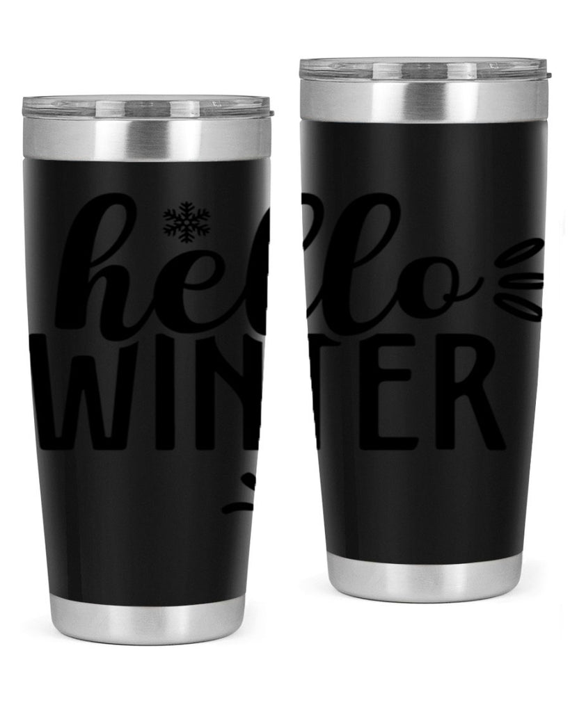 Hello Winter171#- winter- Tumbler