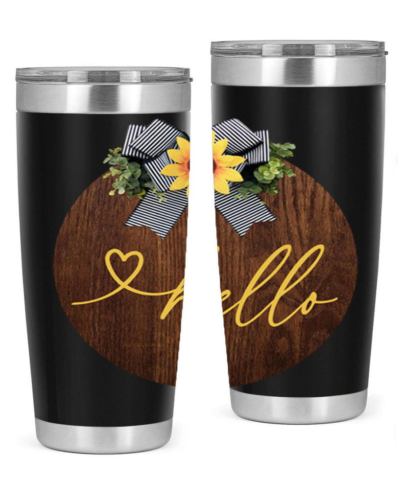 Hello heart Mockup182#- spring- Tumbler