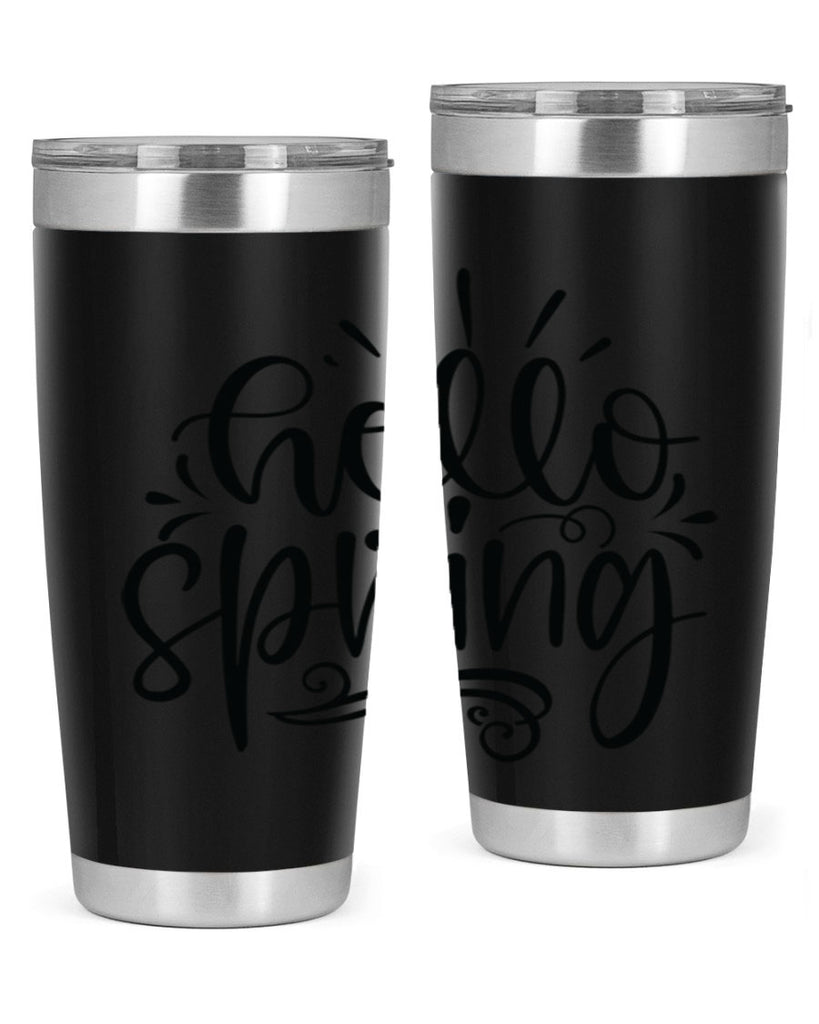 Hello spring 3#- spring- Tumbler