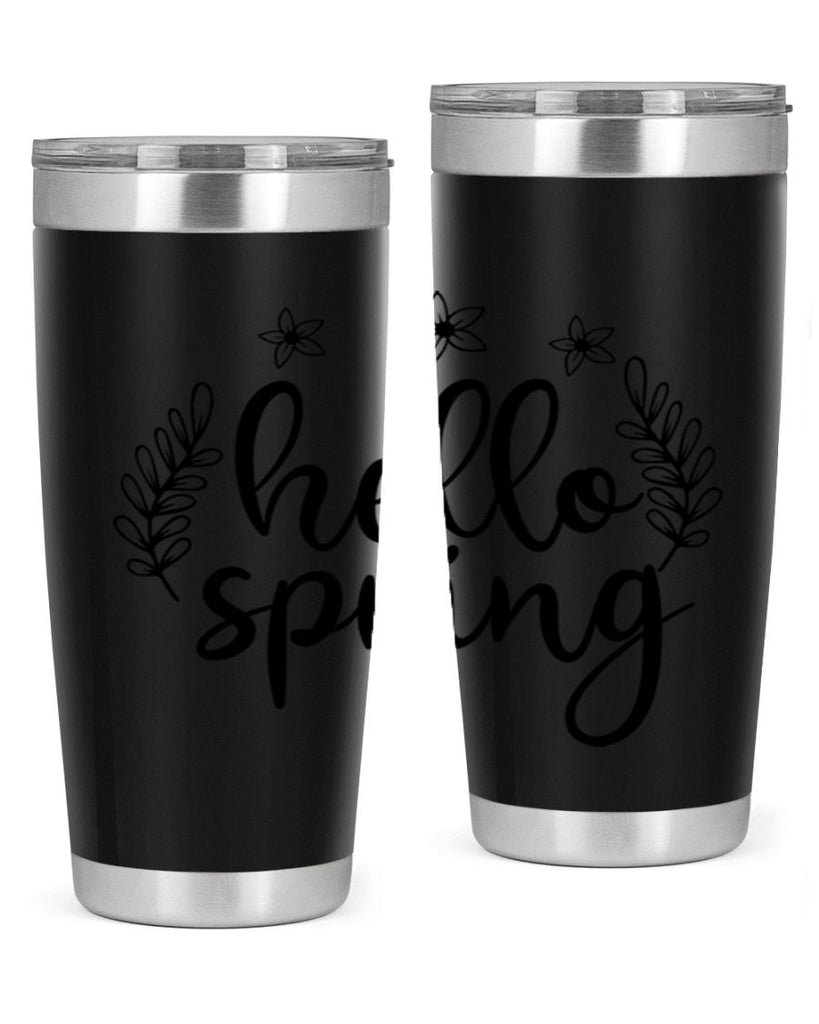 Hello spring design  221#- spring- Tumbler