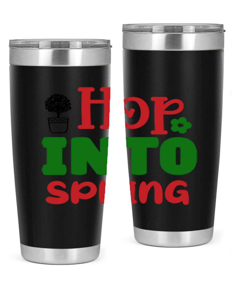 Hop into Spring 251#- spring- Tumbler