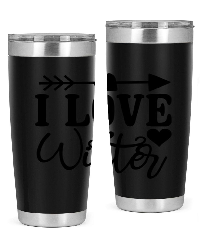 I Love Winter 227#- winter- Tumbler