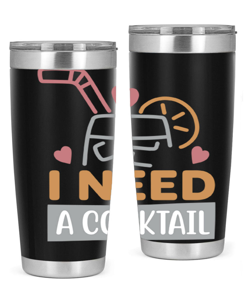 I Need A Cocktail 107#- fashion- Cotton Tank