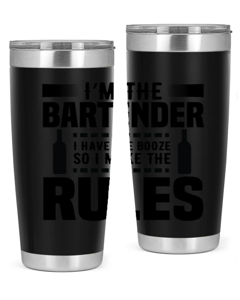 I am the Bartender Style 2#- bartender- tumbler