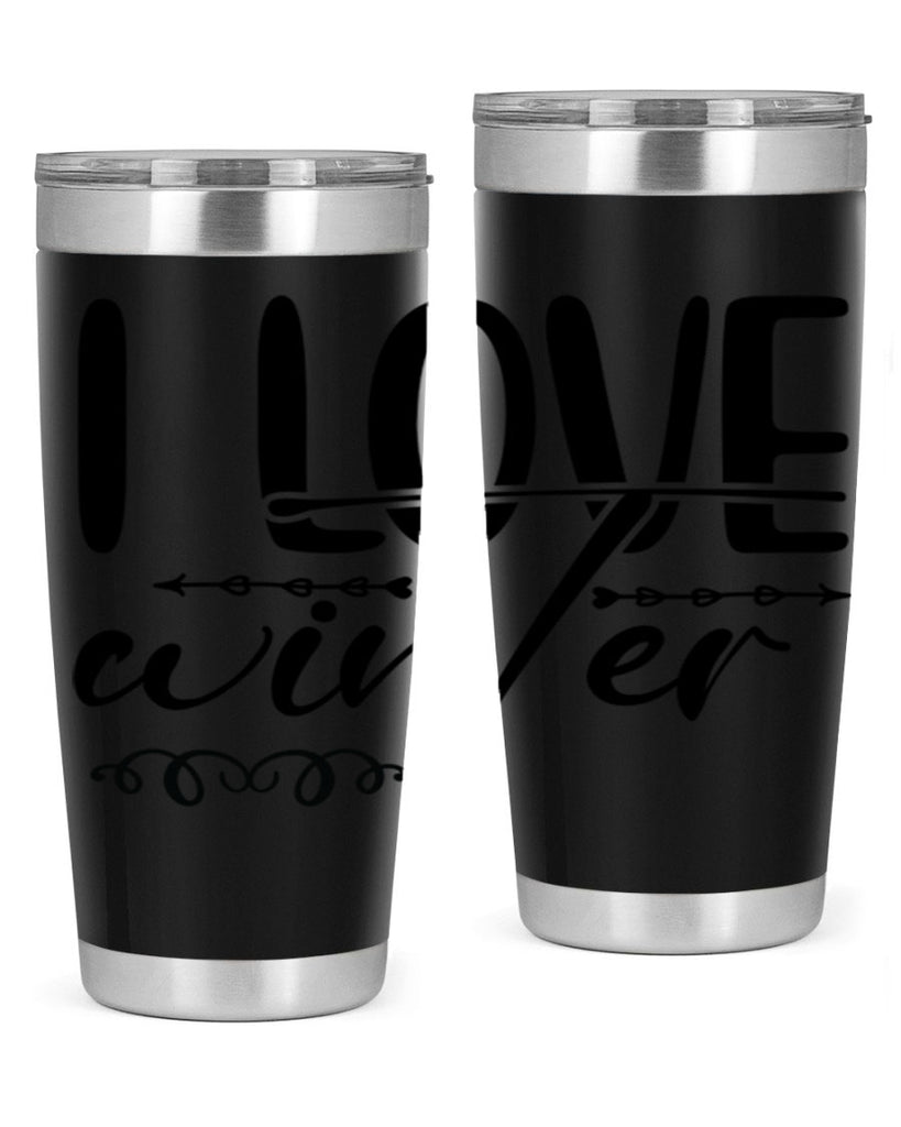 I love winter 243#- winter- Tumbler