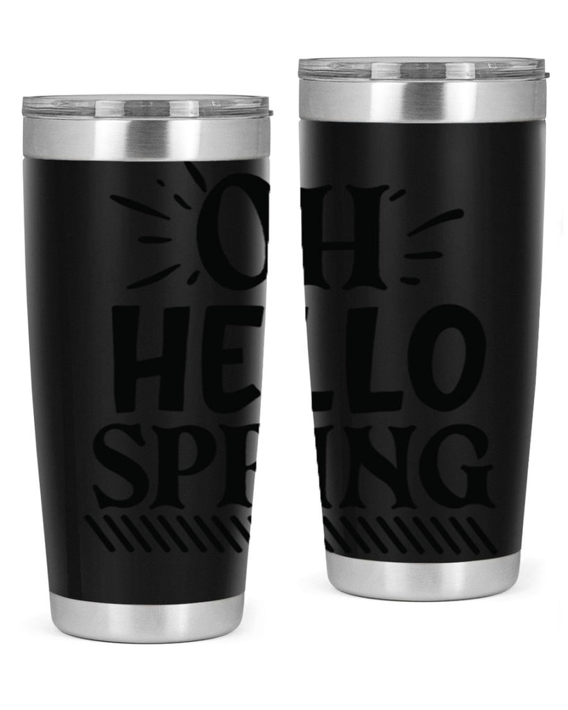 Oh hello spring 7#- spring- Tumbler
