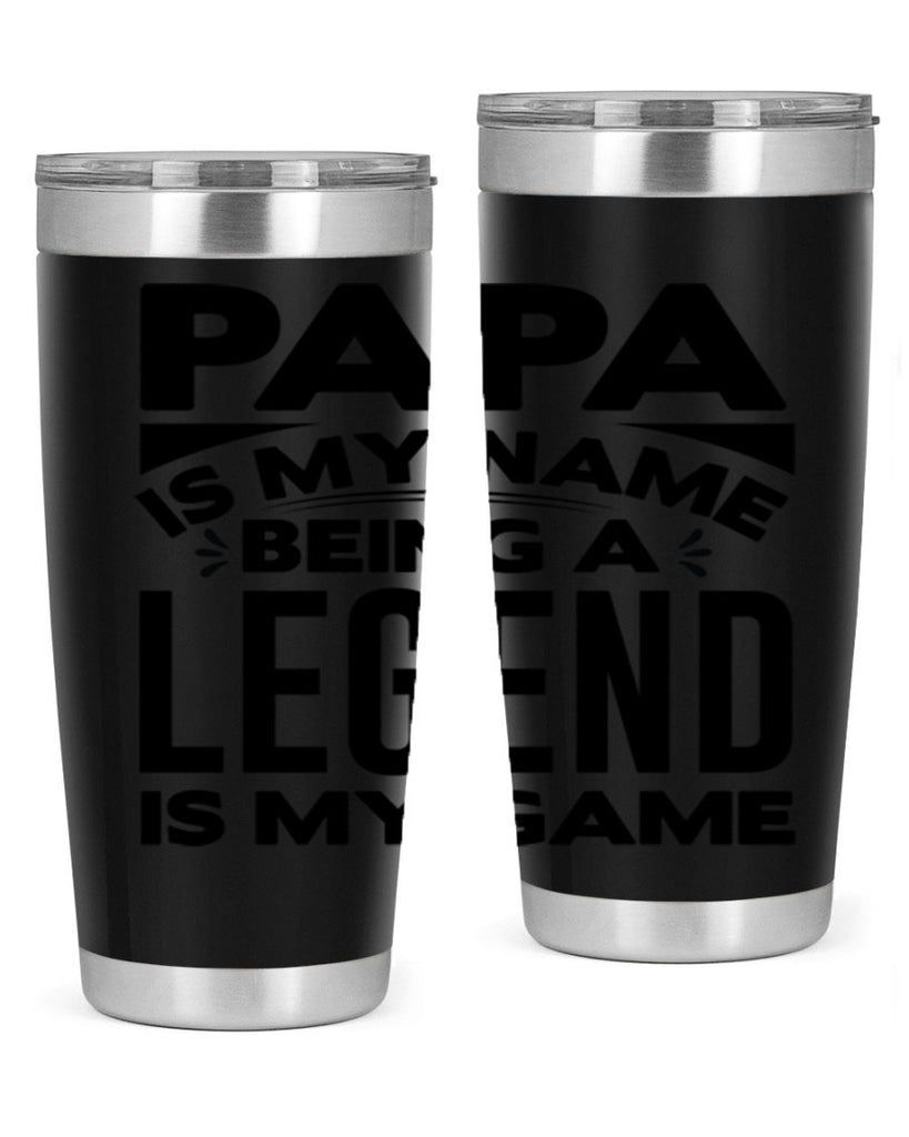 Papa 125#- grandpa - papa- Tumbler
