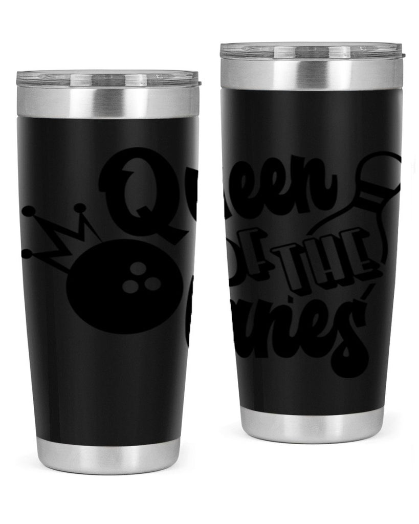 Queen of the lanes 559#- bowlig- Tumbler