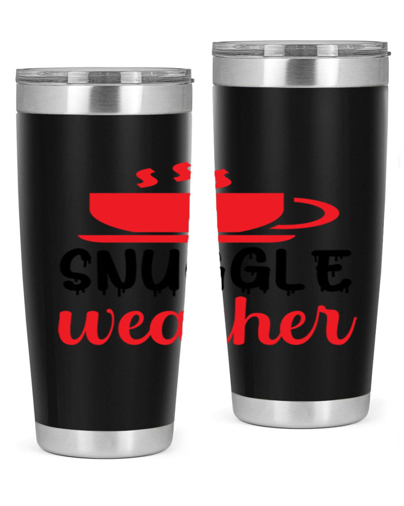 Snuggle weather 386#- winter- Tumbler