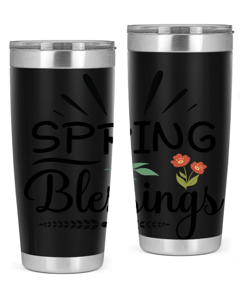 Spring Blessings  482#- spring- Tumbler