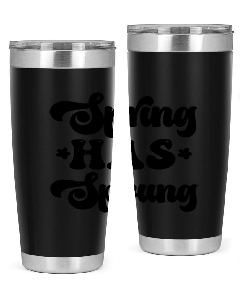 Spring has sprung  492#- spring- Tumbler