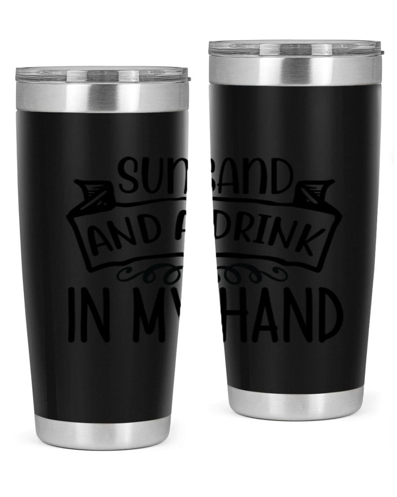 Sunsandandadrinkin 483#- zodiac- Tumbler