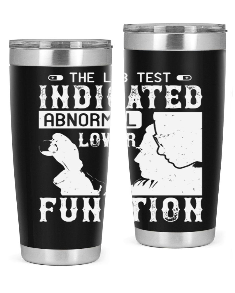 The lab test indicated abnormal lover function Style 22#- medical- tumbler