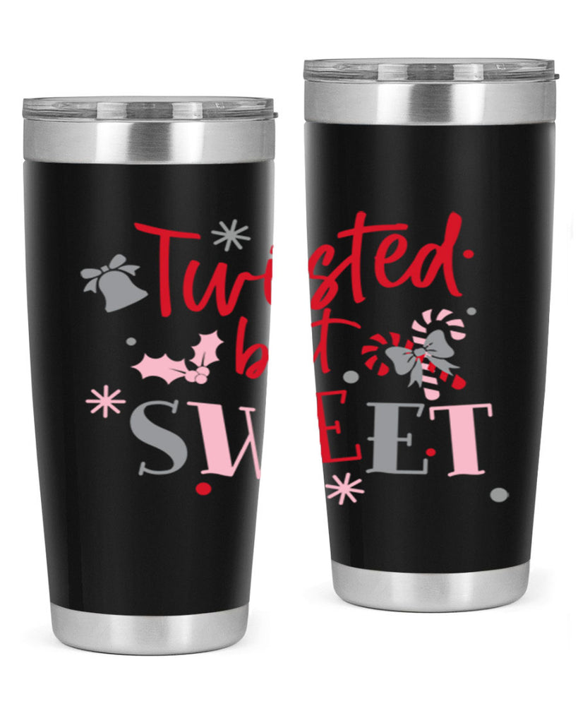 Twisted but sweet 424#- winter- Tumbler