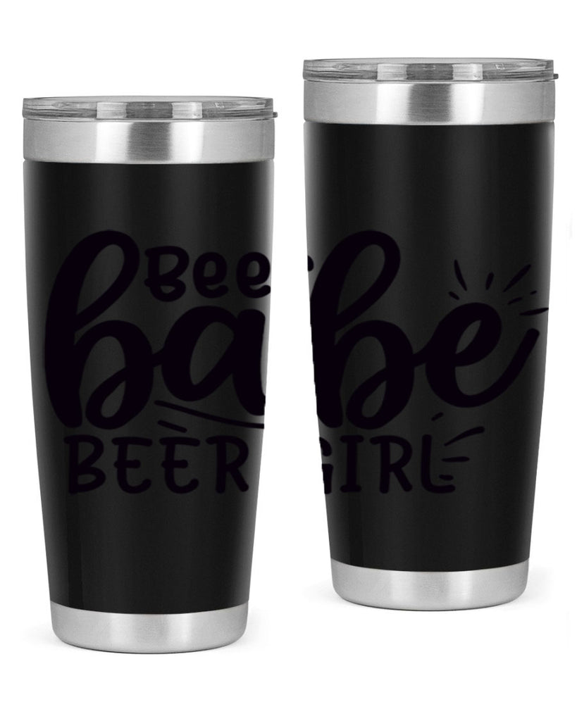 beer babe beer girl 136#- beer- Tumbler