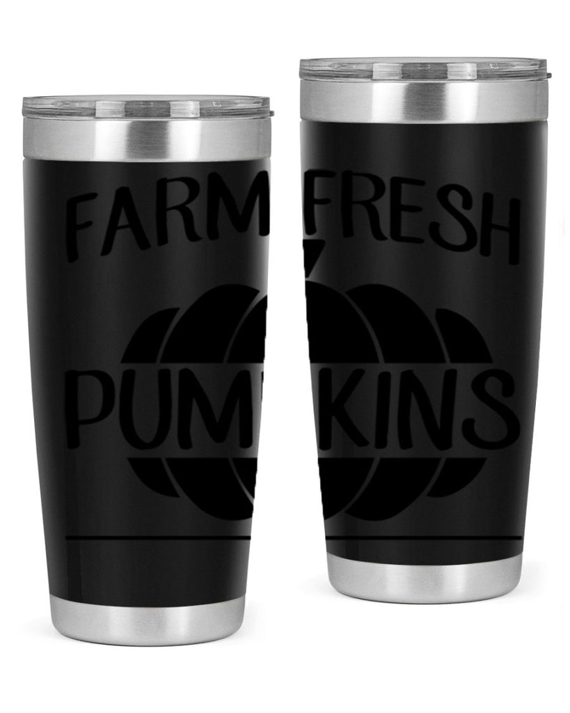 farm fresh pumpkins 173#- fall- Tumbler