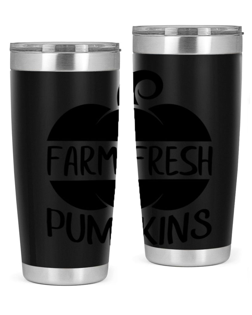 farm fresh pumpkins 174#- fall- Tumbler