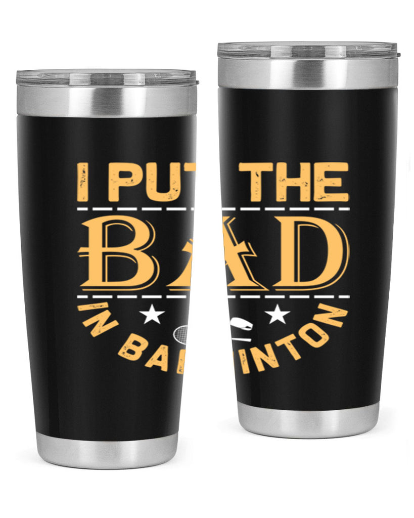 i 1056#- badminton- Tumbler