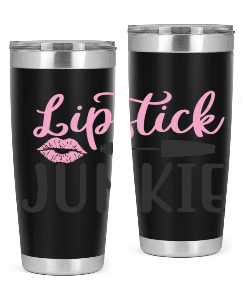 lipstick junkie Style 154#- make up- Tumbler