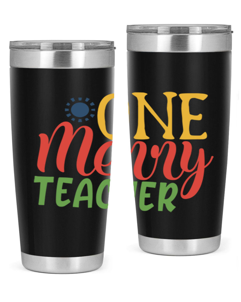 one merry teacher Style 162#- teacher- tumbler