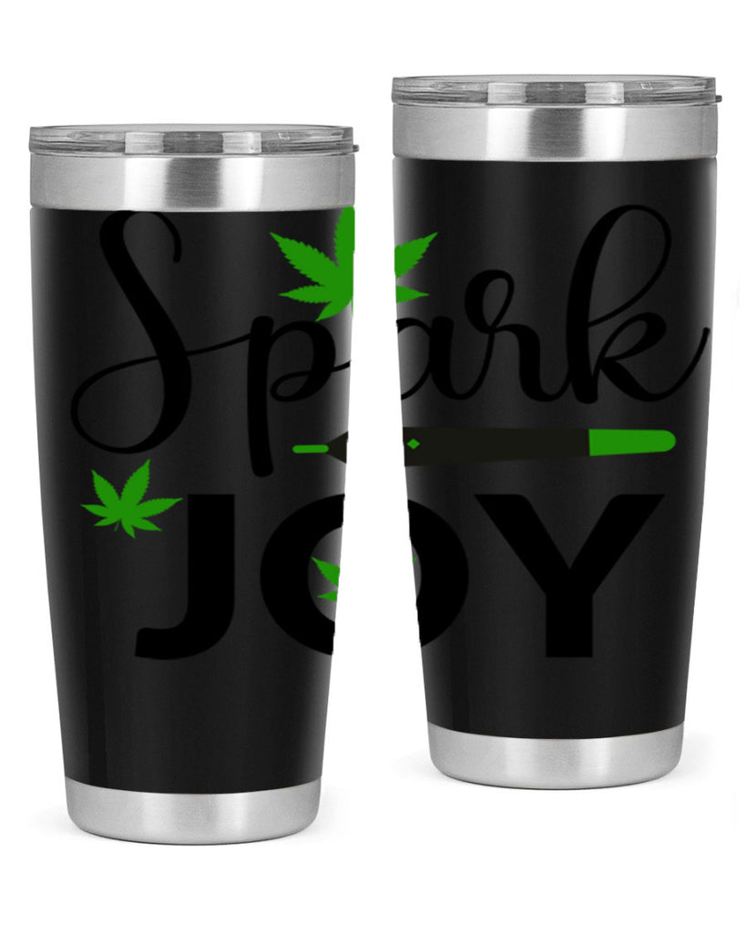 spark joy 250#- marijuana- Tumbler