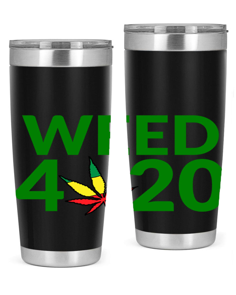weed 420 cannabis 281#- marijuana- Tumbler