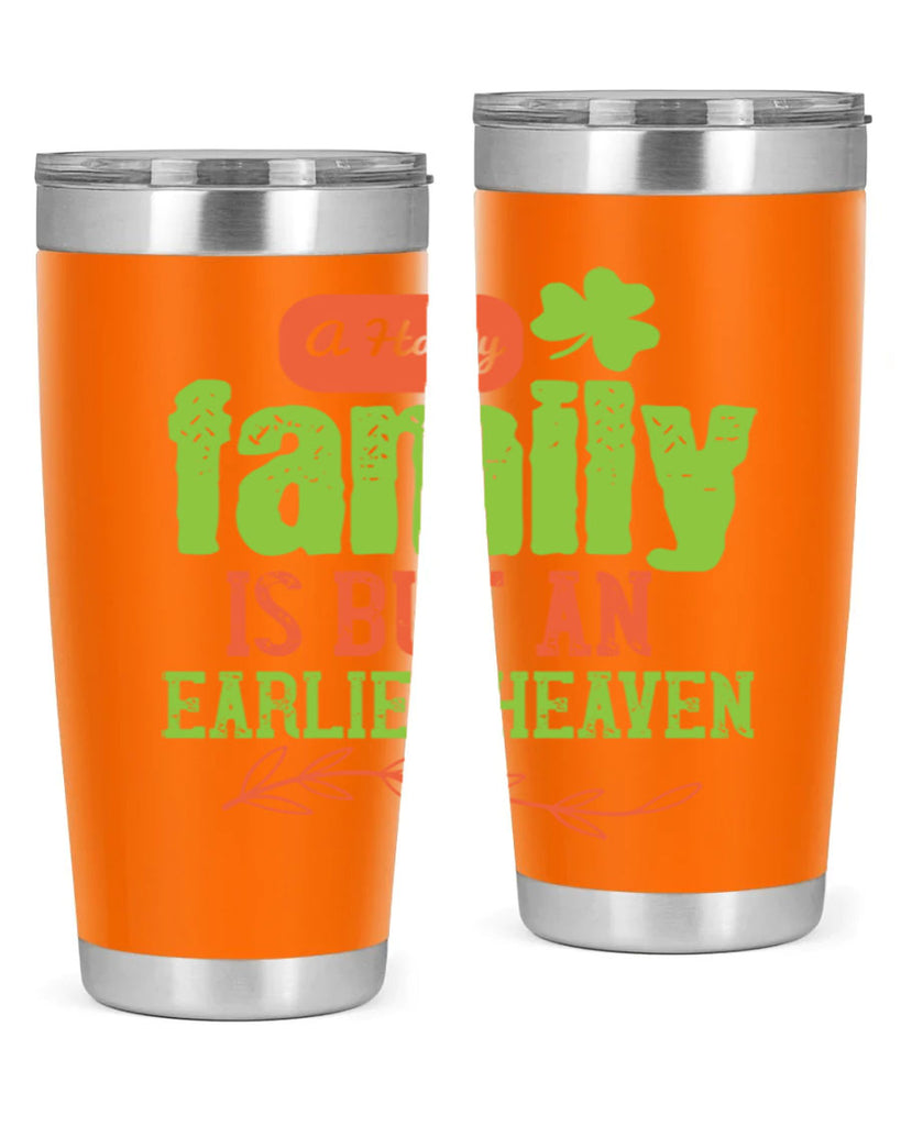 A happy family is but an earlier heaven Style 54#- baby- Tumbler
