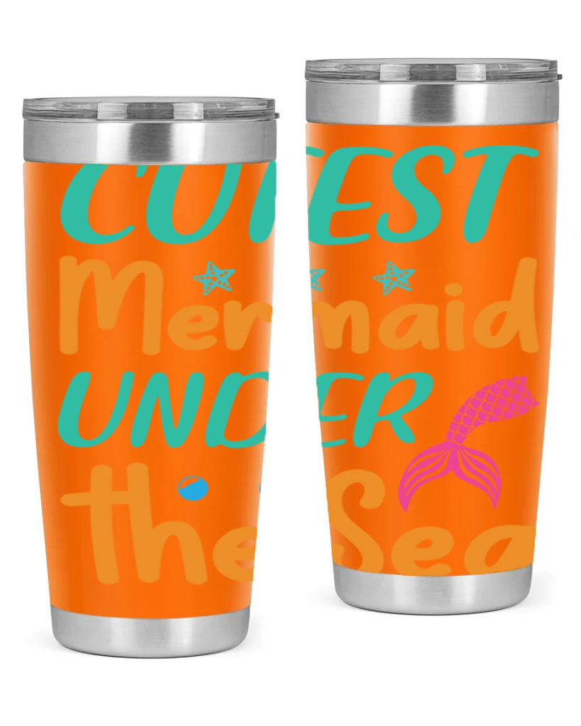 Cutest Mermaid Under the Sea 107#- mermaid- Tumbler