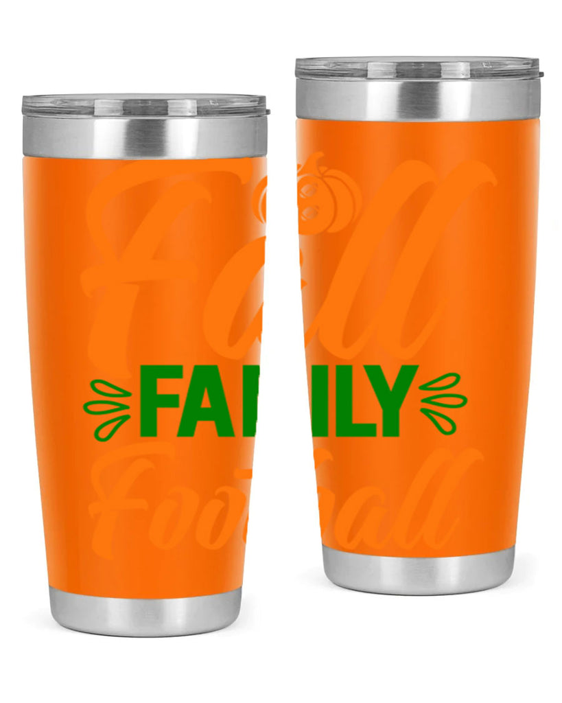 Fall Family Football 98#- fall- Tumbler