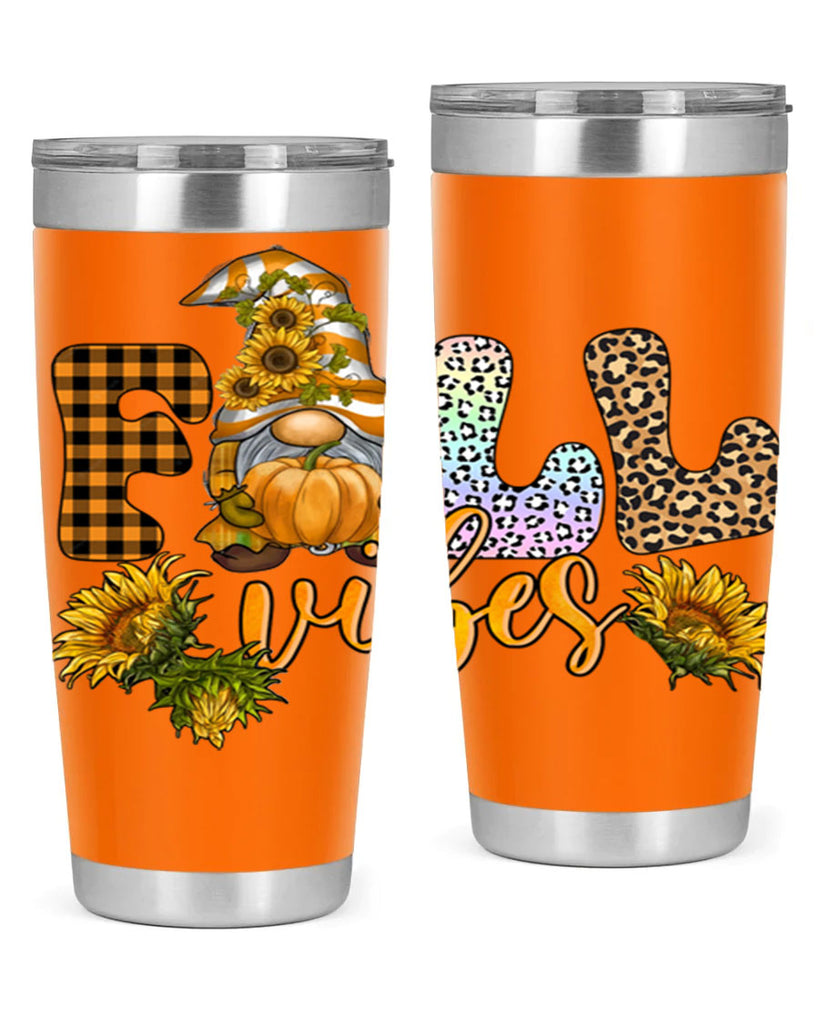 FallVibesFallGnome 164#- fall- Tumbler