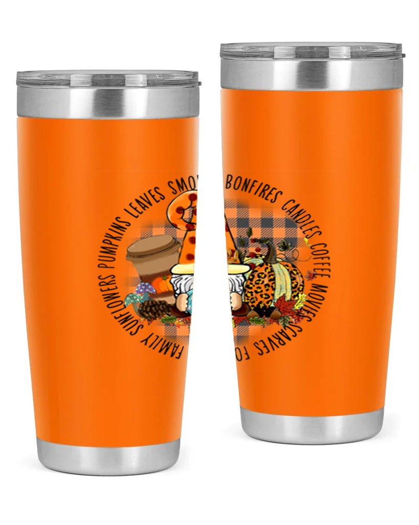 FallVibesGnome 165#- fall- Tumbler