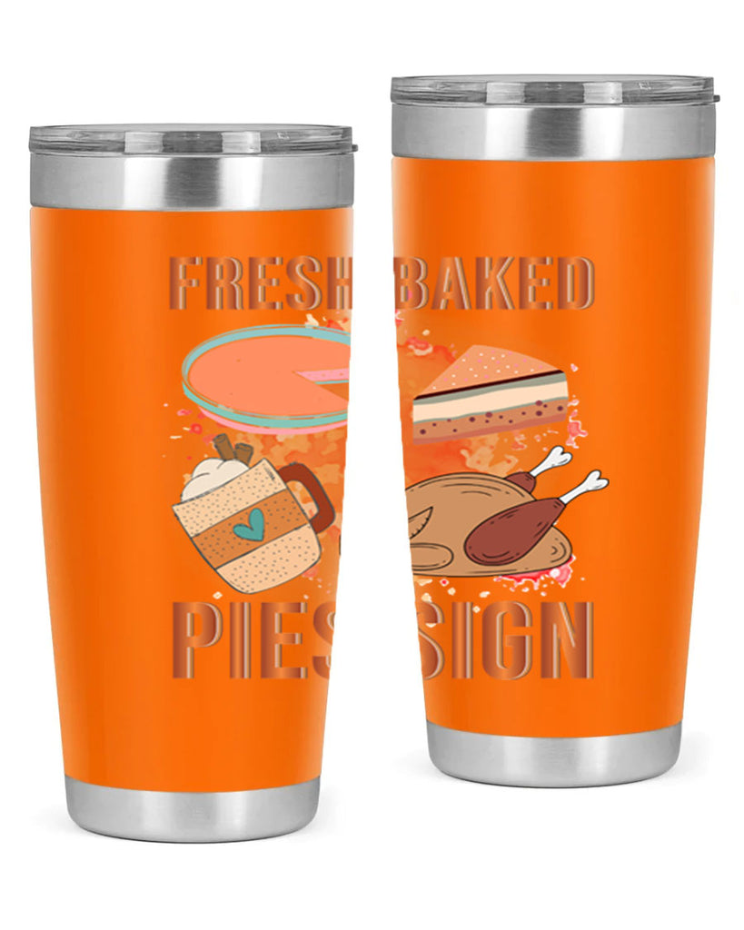 Fresh Baked Pies Sign 187#- fall- Tumbler