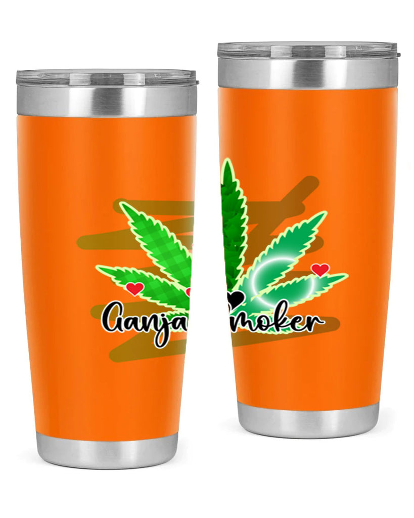 Ganja Smoker 88#- marijuana- Tumbler