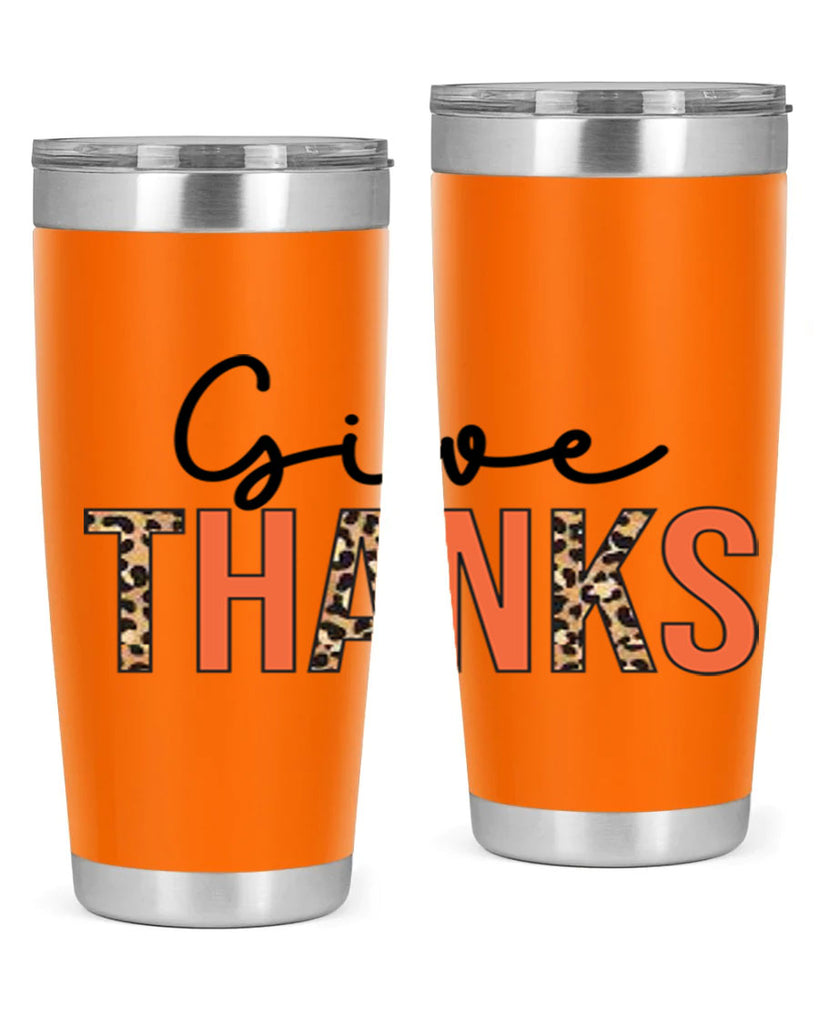Give thanks 194#- fall- Tumbler