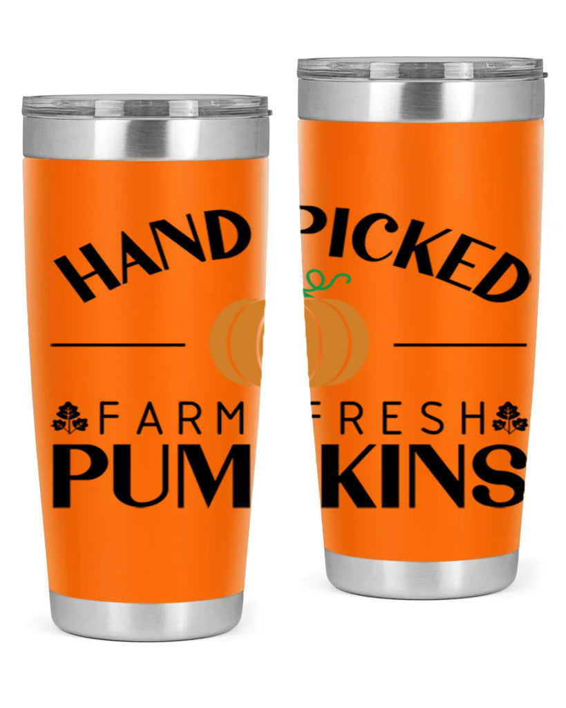 Hand Picked Farm Fresh Pumpkins 215#- fall- Tumbler