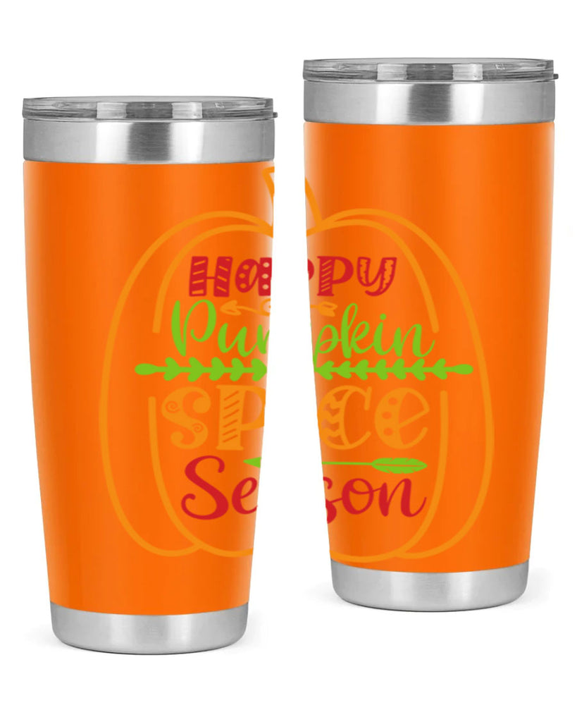 Happy Pumpkin Spice Season 243#- fall- Tumbler
