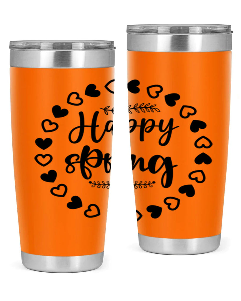 Happy Spring 174#- spring- Tumbler
